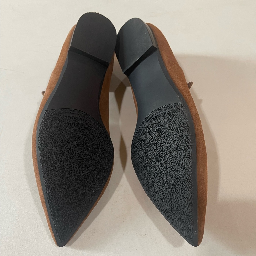 Chic Brown Suede Flats for Women - Picture 10 of 10